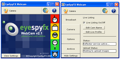 EyeSpyFX Webcam